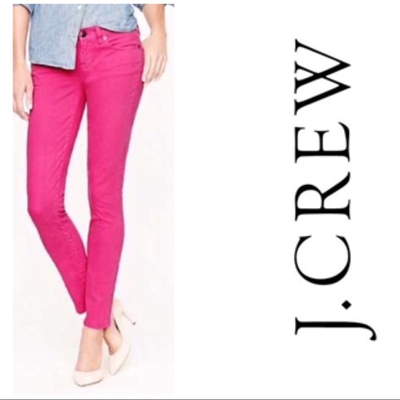 J. Crew Factory Pants - J.Crew Vintage Stretch Matchstick Pink Cords 26
